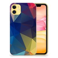 Apple iPhone 11 TPU Hoesje Polygon Dark