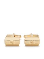 Christian Dior Pre-Owned boutons de manchette à logo embossé