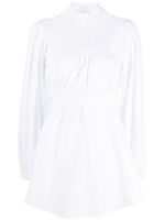 Patou blouse en coton biologique à taille nouée - Blanc