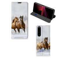 Sony Xperia 1 III Hoesje maken Paarden - thumbnail