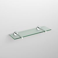 Clou Flat planchet met helder glas 45cm chroom - thumbnail