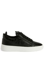 Giuseppe Zanotti GZ94 logo-lettering sneakers - Noir