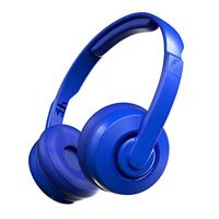 Skullcandy Cassette Draadloze on-ear koptelefoon met een accuduur van 22 uur, microfoon, ondersteuning voor iPhone/Android- en Bluetooth-apparaten – Blauw