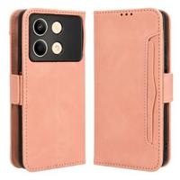 Xiaomi Redmi Note 13R Pro/Poco X6 Neo Cardholder Series Portemonnee Hoesje - Roze - thumbnail