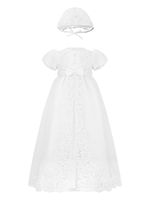 Sarah Louise robe à effet superposé ornée de perles (lot de deux) - Blanc