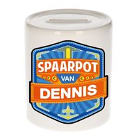 Vrolijke kinder spaarpot voor Dennis   - - thumbnail