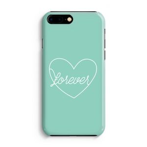 Forever heart pastel: iPhone 8 Plus Volledig Geprint Hoesje