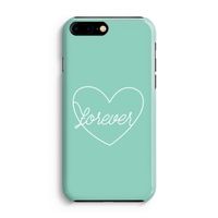 Forever heart pastel: iPhone 8 Plus Volledig Geprint Hoesje - thumbnail