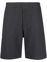 Alexander McQueen short de sport à rayures - Gris