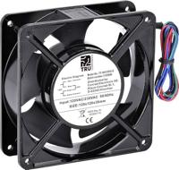 TRU COMPONENTS TC-NA12038-D Axiaalventilator 230 V/AC, 120 V/AC 170 m³/h (l x b x h) 120 x 120 x 38 mm