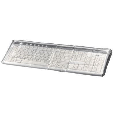 Hama 00113818 Stofhoes voor toetsenbord Transparant (l x b x h) 216 x 483 x 51 mm