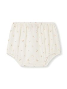 Bonpoint short bloomer à fleurs - Blanc