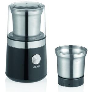 Graef CM 102 koffiemolen 200 W Zwart, Zilver