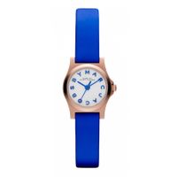 Horlogeband Marc by Marc Jacobs MBM1238 Leder Blauw 10mm