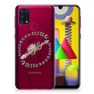 Samsung Galaxy M31 Telefoonhoesje met Naam Boho Dreams