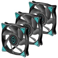 Iceberg Thermal IceGALE Xtra PC-ventilator Zwart - thumbnail