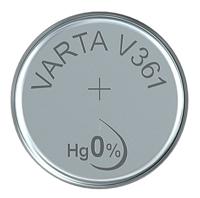 VARTA 14501361 - knoopcelbatterij V361 met 1,5 volt, capaciteit 18 mAh, chemisch systeem zilveroxide, voor elektronische dagelijkse apparaten om een optimale energievoorziening te garanderen