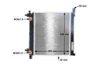 Radiateur MAHLE, u.a. für Mercedes-Benz