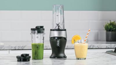 Ninja QB3001 0,47 l Blender voor op aanrecht 700 W Zwart, Zilver