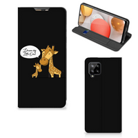 Samsung Galaxy A42 Magnet Case Giraffe - thumbnail