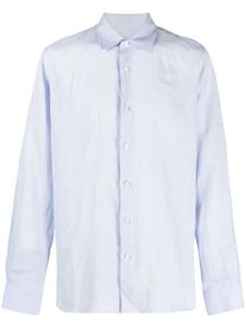 Orlebar Brown Justin linen shirt - Bleu