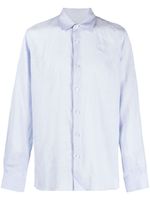 Orlebar Brown Justin linen shirt - Bleu - thumbnail