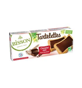 Tartelettes koekjes met pure chocolade bio