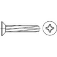 TOOLCRAFT 141789 Tapschroeven M4 8 mm Kruiskop Phillips DIN 7516 Staal Galvanisch verzinkt 2000 stuk(s) - thumbnail