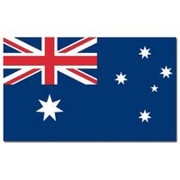 Landen thema vlag Australie 90 x 150 cm feestversiering - thumbnail