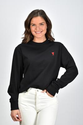 Ami Paris t-shirt ADC LS UTS200.701 zwart
