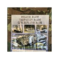 Benson Camouflage Dekzeil - 3 x 4 Meter