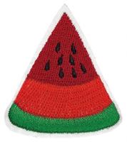 Moses pinpatch Meloen 5 cm rood/groen
