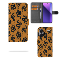 Telefoonhoesje met Pasjes voor Xiaomi Redmi Note 13 Pro Plus Snakes - thumbnail