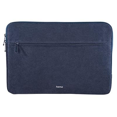 Hama Tas voor tablets en notebooks 13,3-14,1 inch (tablettas, laptoptas voor notebook, tablet, MacBook, Surface tot 14,1 inch (36 cm), hoes, case, laptophoes, sleeve) donkerblauw