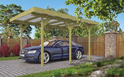 Tuindeco Actie carport 300x500 cm vuren groen geïmpregneerd- Plat dak- Geïmpregneerd vurenhout- Tuindeco Tuindeco Actie carport 300x500 cm vuren groen geïmpregneerd- Plat dak- Geïmpregneerd vurenhout- Tuindeco
