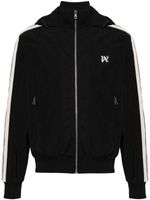 Palm Angels monogram-embroidered track jacket - Noir