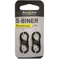 NITE Ize NI-LSBM-01-2R3 Karabijn MicroLock S-Biner 2 35 mm x 15 mm x 7 mm 2 stuk(s) - thumbnail