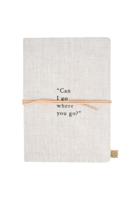 Zusss notitieboek can i go linnen