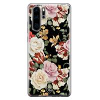 Huawei P30 Pro siliconen hoesje - Flowerpower