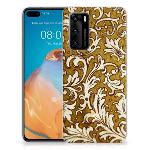 Siliconen Hoesje Huawei P40 Barok Goud