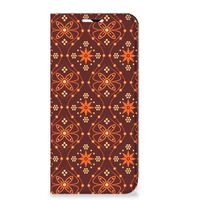 Samsung Galaxy A23 Hoesje met Magneet Batik Brown - thumbnail