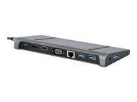 GEMBIRD Multi-Port USB Adapter Type C, 9-in-1