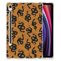 Back Case voor Samsung Galaxy Tab S9 Snakes - thumbnail