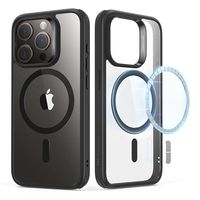 iPhone 15 Pro Max ESR CH HaloLock Mag Hybrid Case - Black / Clear - thumbnail