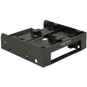 DeLOCK Inbouwframe 5.25" voor 1x 3.5" en 2x 2.5" inbouwframe 18000