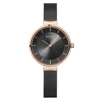 Bering 14631-166 Slim Solar Black Dameshorloge