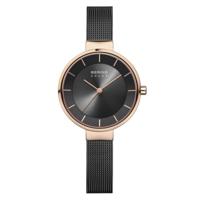 Bering 14631-166 Slim Solar Black Dameshorloge