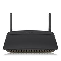 Linksys AC1200 WLAN dualband + router, Smart Wi-Fi app geactiveerd om je netwerk overal te controleren (ea6100), zwart