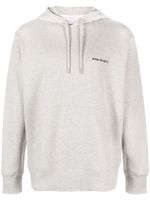 Norse Projects hoodie en coton à logo imprimé - Gris - thumbnail