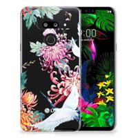 LG G8 Thinq TPU Hoesje Bird Flowers